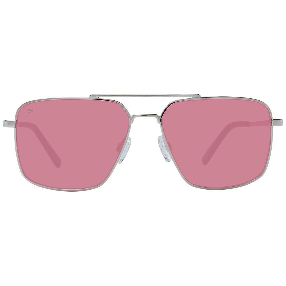 Serengeti Silver Metal Sunglasses