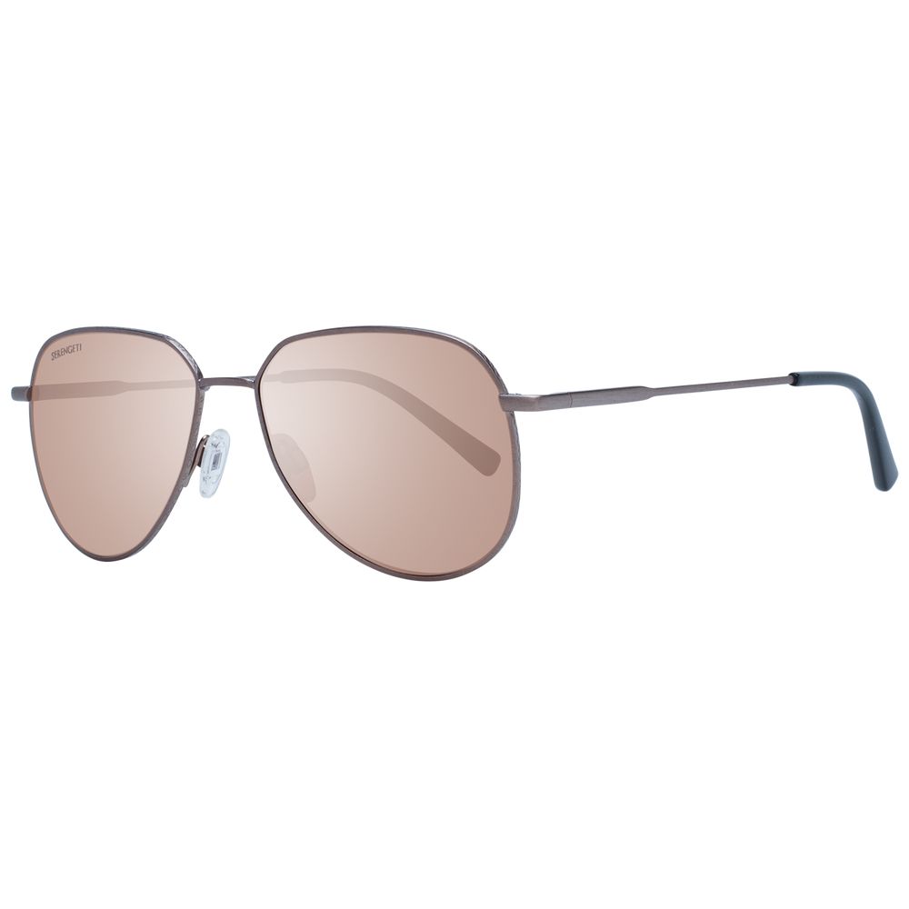 Serengeti Bronze Unisex Sunglasses Serengeti Gray