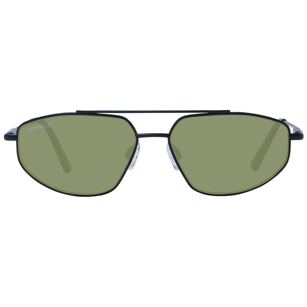 Serengeti Black Men Sunglasses Serengeti Slate Gray
