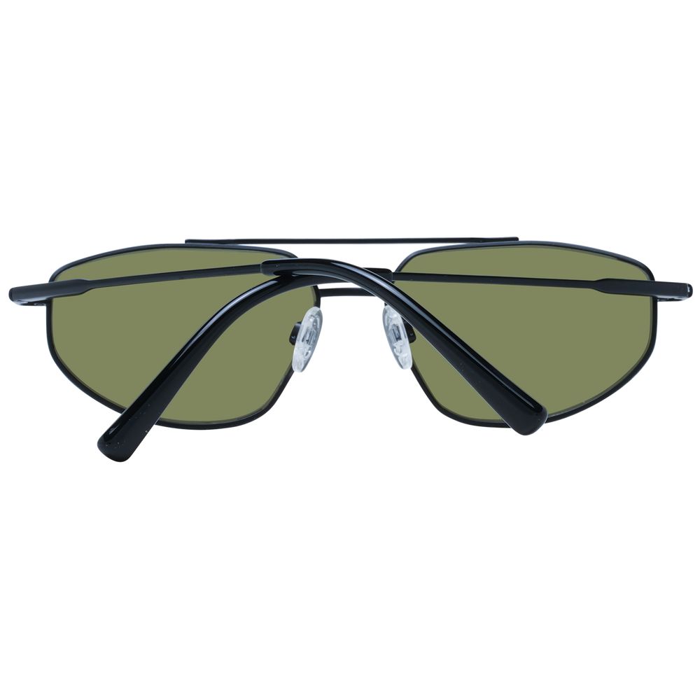 Serengeti Black Men Sunglasses Serengeti Dim Gray