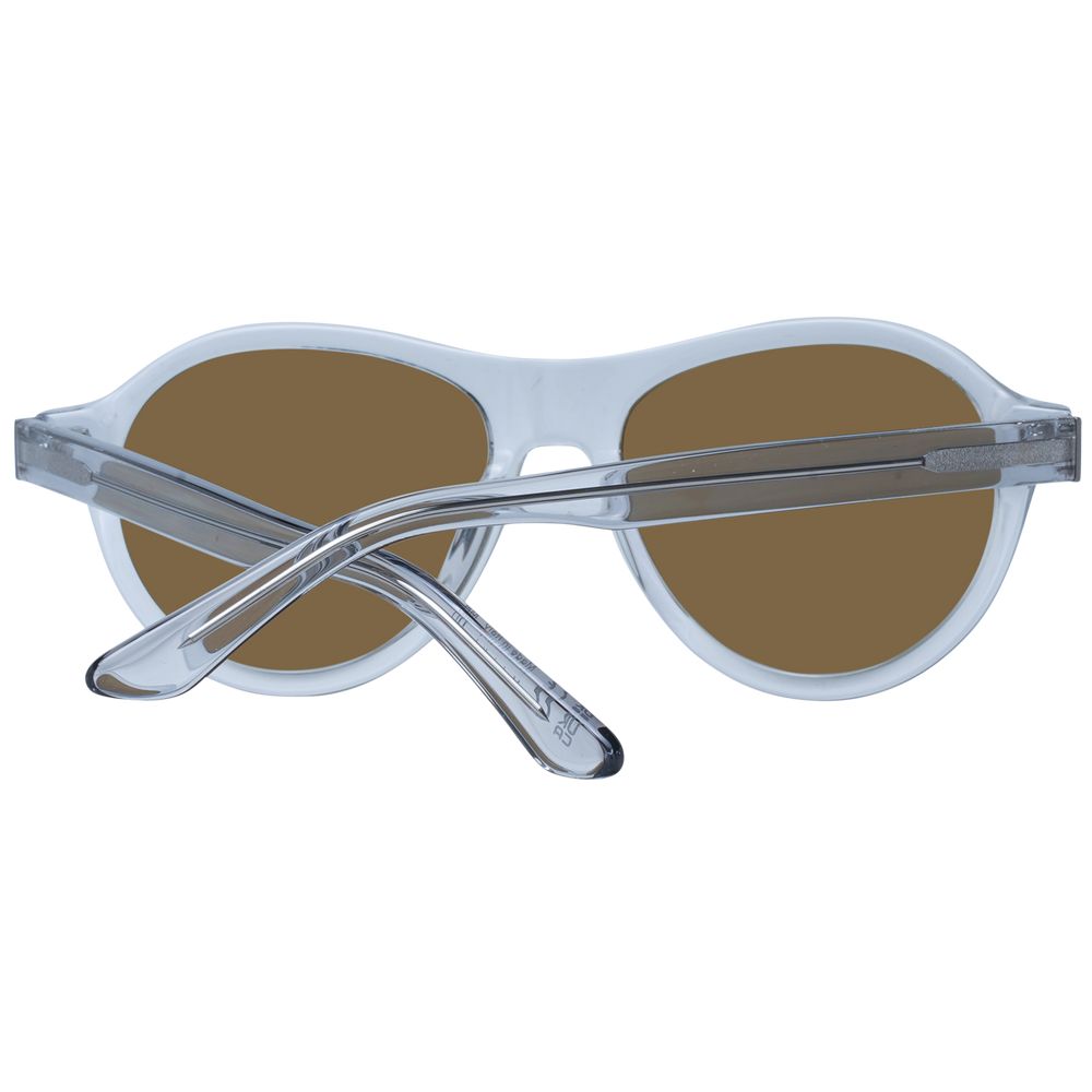 Serengeti Transparent Men Sunglass
