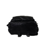 Dolce & Gabbana Black Patent Leather Logo Plaque Backpack Bag BAG1433