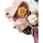 Dolce & Gabbana Blue Floral Motif Turban Head Hat Women HAT9527