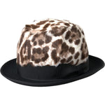 Dolce & Gabbana Multicolor Leopard Women Fedora Hat HAT9580-58