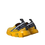 Dolce & Gabbana Yellow Sorrento Slip On Sneakers Women Shoes LA11121-35.5