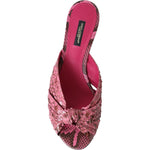 Dolce & Gabbana Pink Exotic Leather Kitten Heels Slides Shoes 1728,67345645728,Dolce & Gabbana,EU36.5/US6,EU36/US5.5,EU37.5/US7,EU37/US6.5,EU38.5/US8,EU38/US7.5,EU39/US8.5,EU41/US10.5,Material: 100% Python Leather,New with tags,Pink,Sandals - Women - Shoe