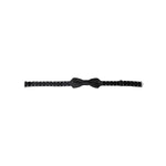 Dolce & Gabbana Black Silk Polka Dot Adjustable Neck Men Papillon Bow Tie FT3901