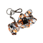 Dolce & Gabbana Multicolor Camouflage Animal Silhouette Keychain Keyring SMY10317