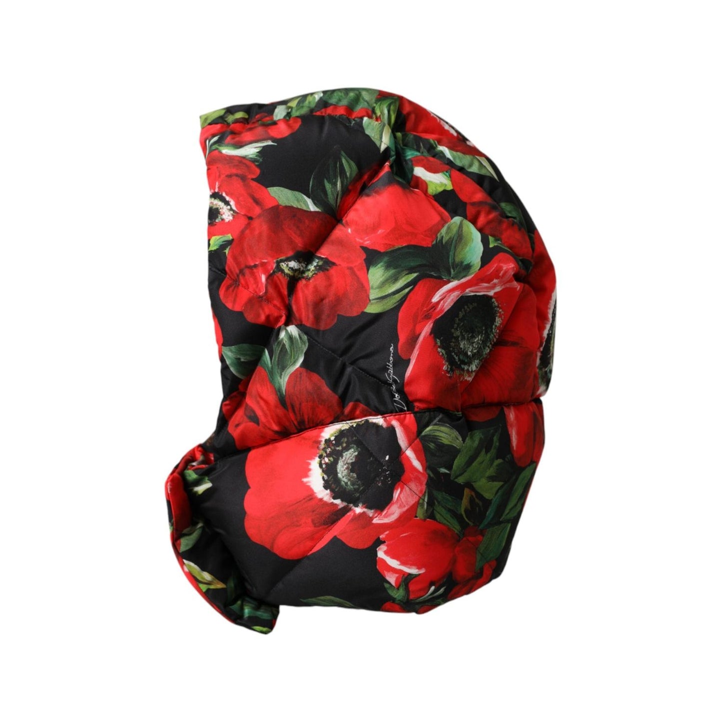 Dolce & Gabbana Multicolor Anemone Whole Head Wrap Hat HAT9628