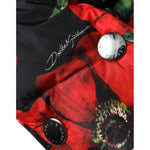 Dolce & Gabbana Multicolor Anemone Whole Head Wrap Hat HAT9628