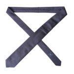 Dolce & Gabbana Navy Blue Silk Patterned Adjustable Men Tie KRA3304