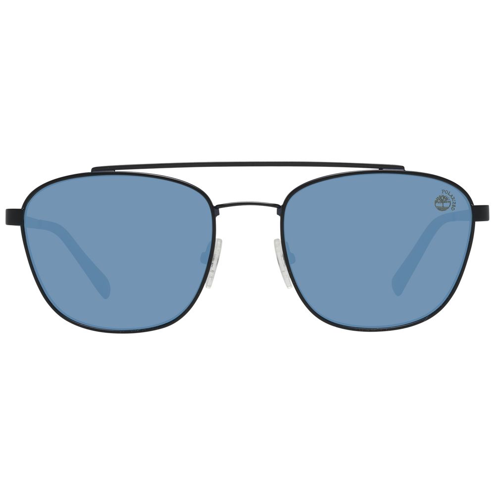 Timberland Black Men Sunglasses Timberland Light Slate Gray