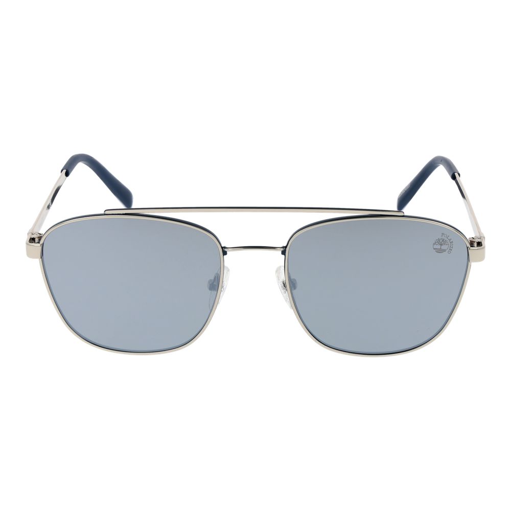 Timberland Silver Men Sunglasses Timberland Dark Gray