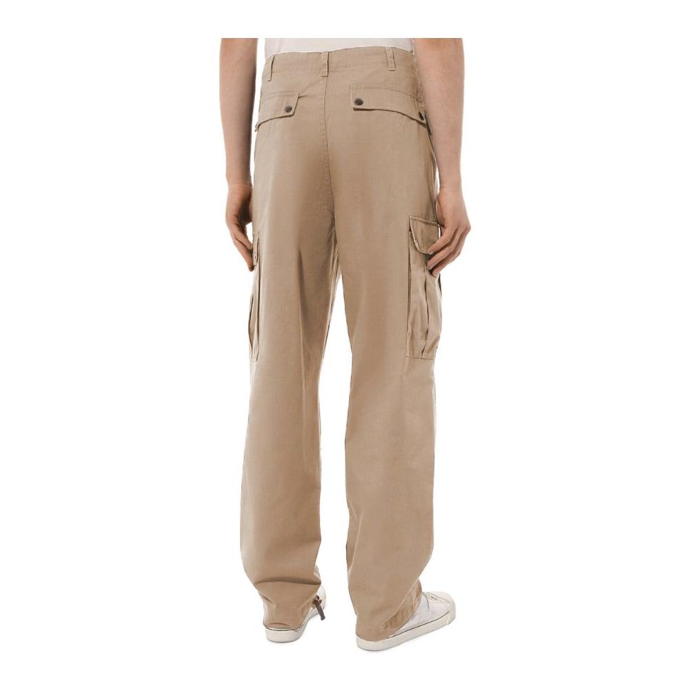 Comme Des Fuckdown Beige Cotton Jeans & Pant Comme Des Fuckdown Rosy Brown