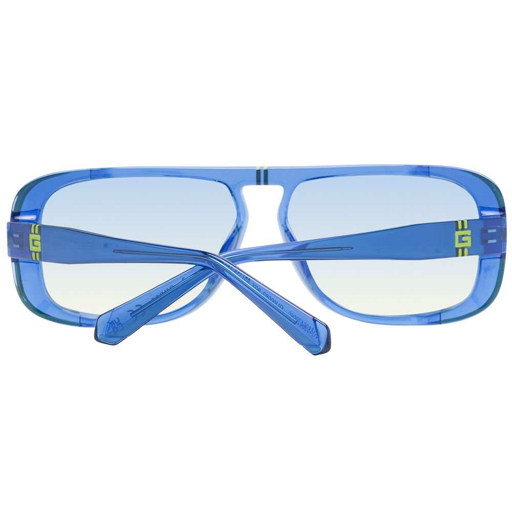 Guess Blue Men Sunglasses Guess Steel Blue
