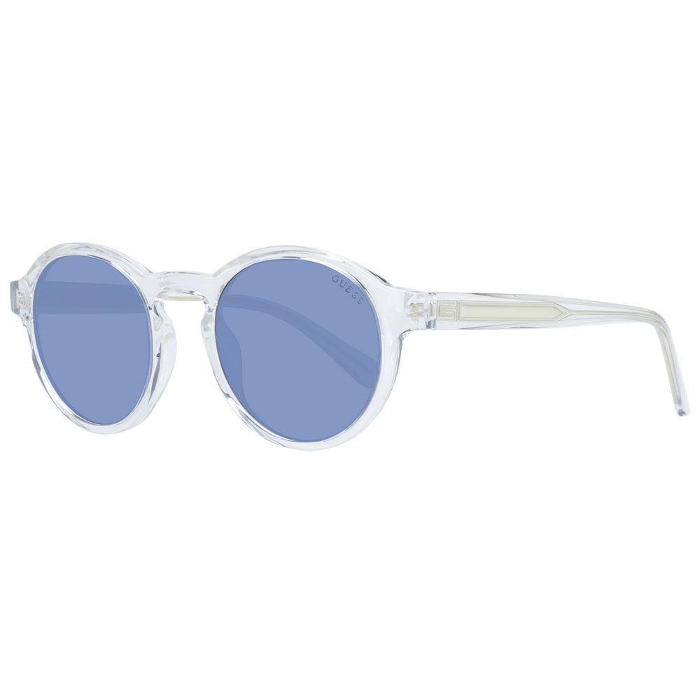 Guess White Men Sunglasses Guess Light Slate Gray