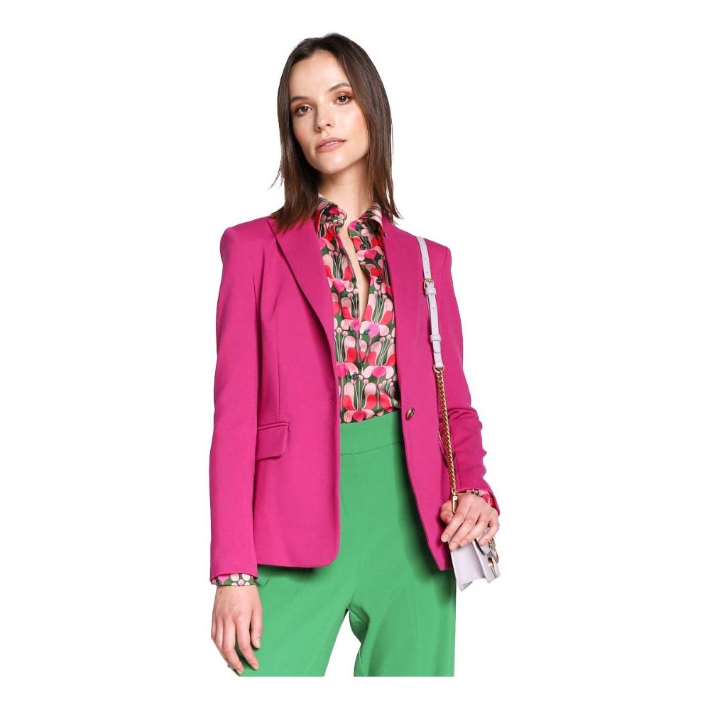 PINKO Fuchsia Viscose Suits & Blazer PINKO Violet Red