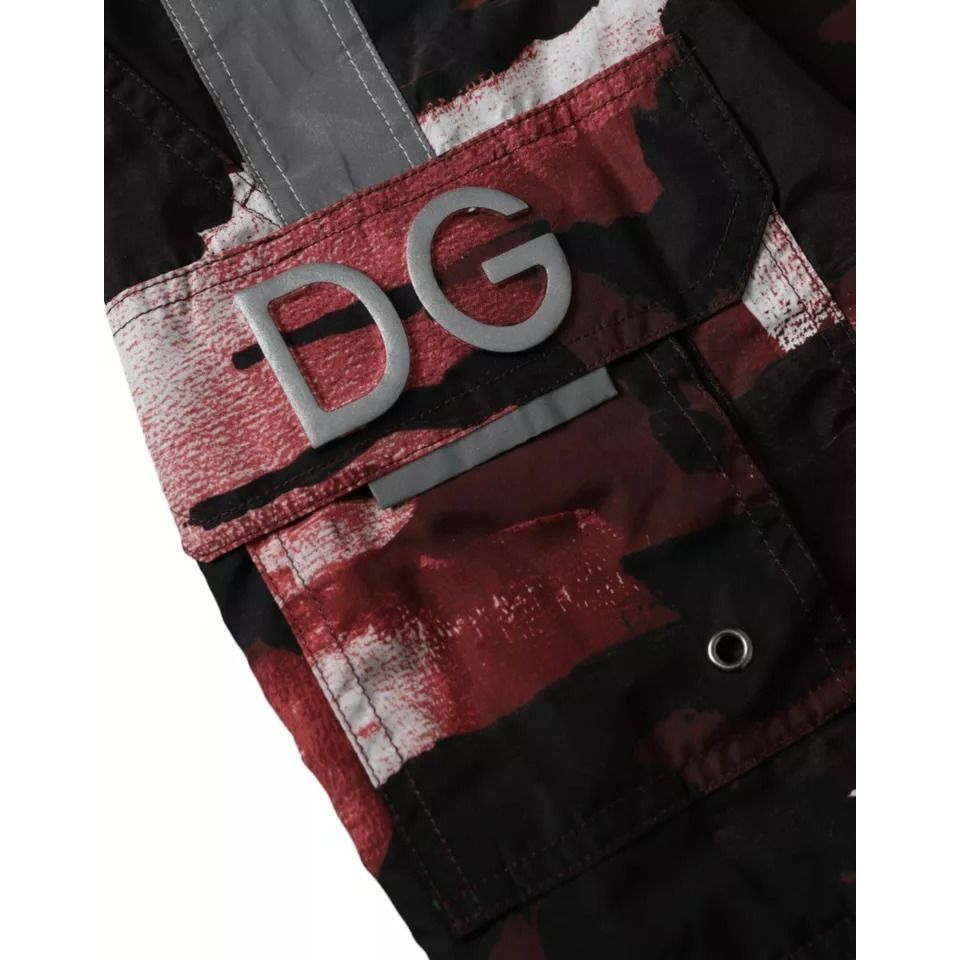 شورت سباحة متعدد الألوان بشعار DG من Dolce & Gabbana
