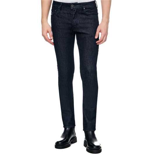 Jacob Cohen Blue Cotton Men's Jean