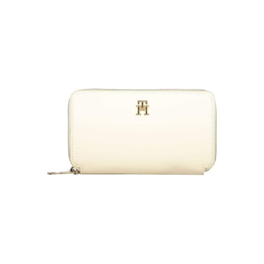 Tommy Hilfiger Beige Polyethylene Wallet Tommy Hilfiger Beige