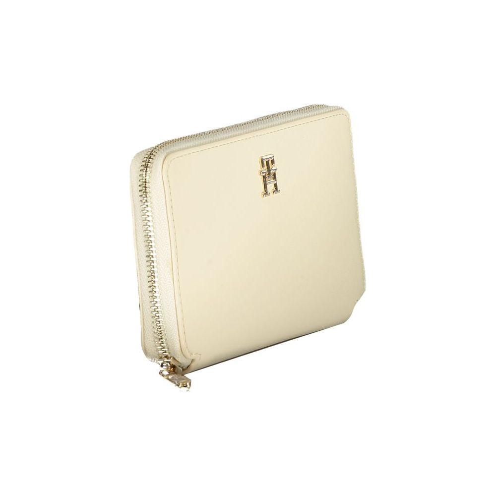 Tommy Hilfiger Beige Polyethylene Wallet Tommy Hilfiger Wheat