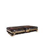 Dolce & Gabbana Multicolor Tweed Floral Clutch Evening Party Purse CrossBody Bag BAG1535
