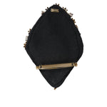 Dolce & Gabbana Gold Tone Brass Sacred Heart Crystal Embellished Brooch SMY10371