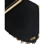 Dolce & Gabbana Gold Tone Brass Sacred Heart Crystal Embellished Brooch SMY10371