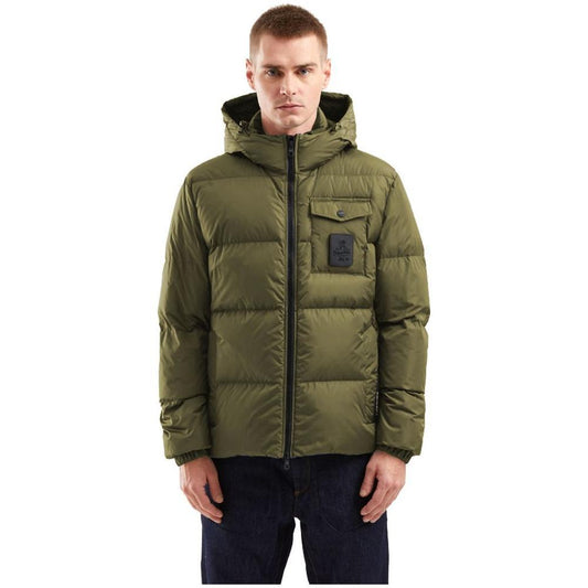 Refrigiwear Green Nylon Men Jacket