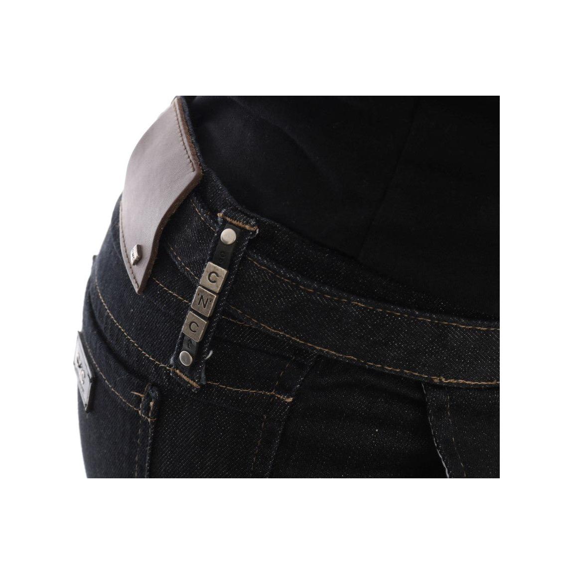 Costume National Svelte Dark Blue Cotton Slim Jeans Costume National Black