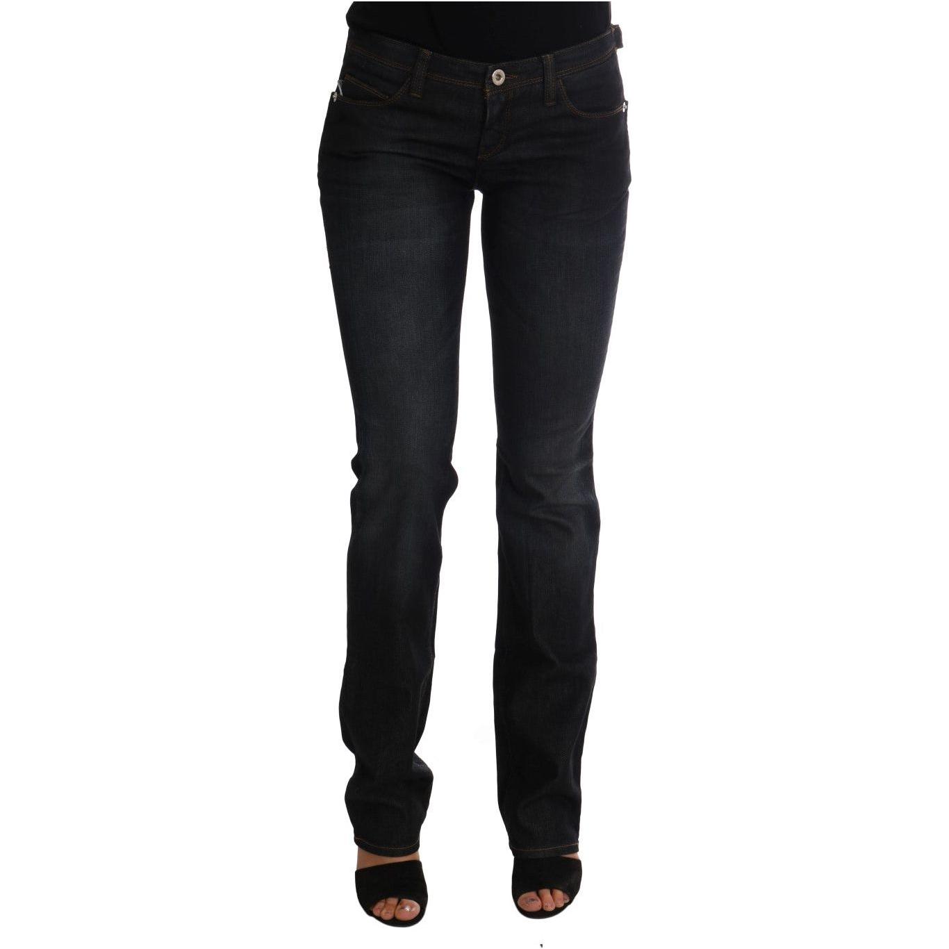 Costume National Svelte Dark Blue Slim Fit Jeans Costume National Black