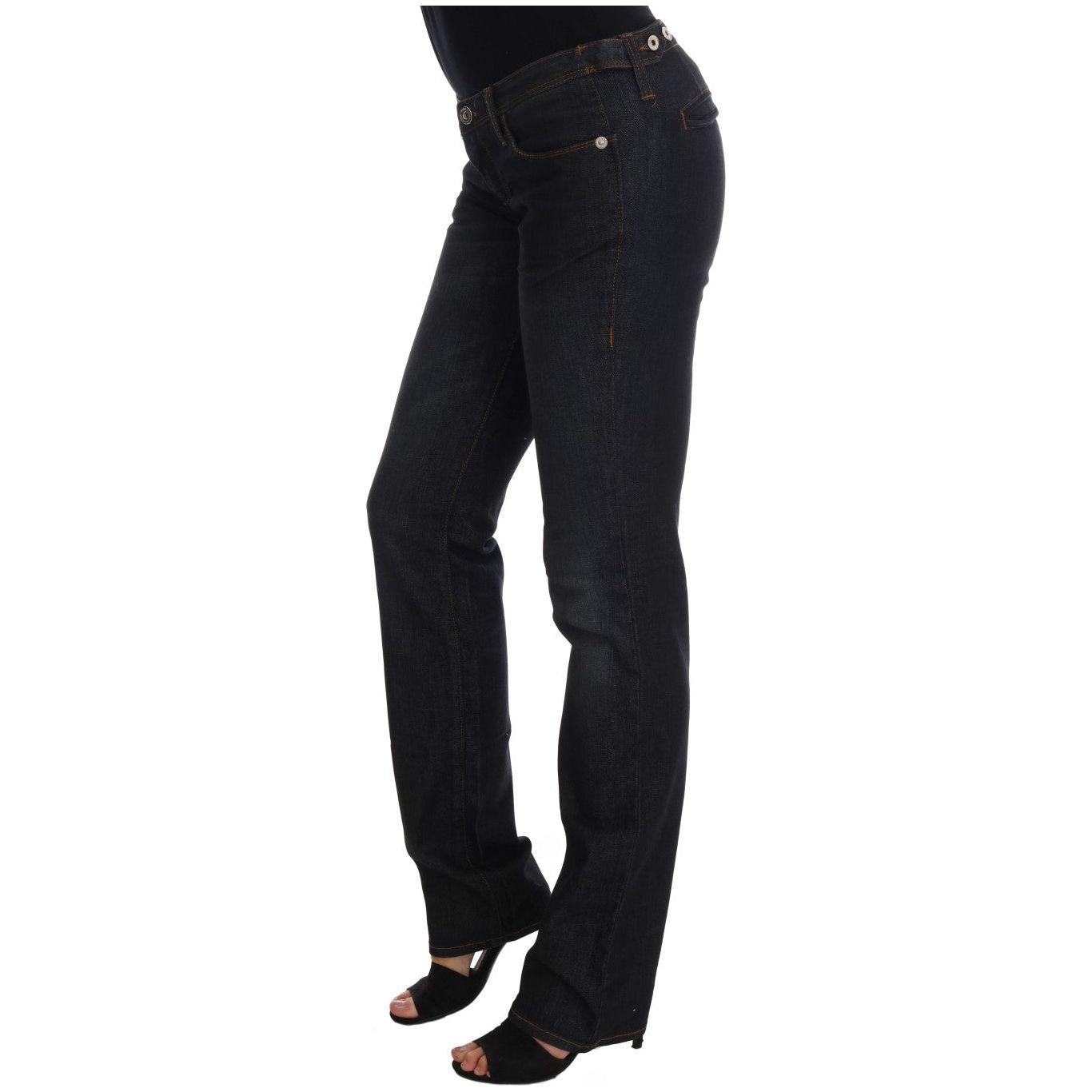 Costume National Svelte Dark Blue Slim Fit Jeans Costume National Black
