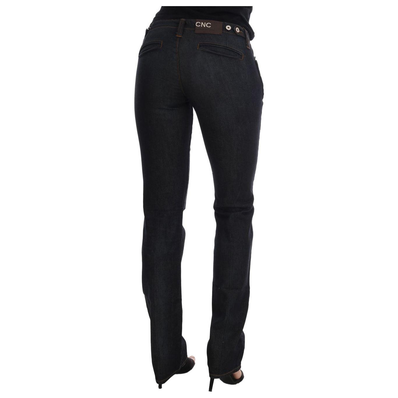 Costume National Svelte Dark Blue Slim Fit Jeans Costume National Black