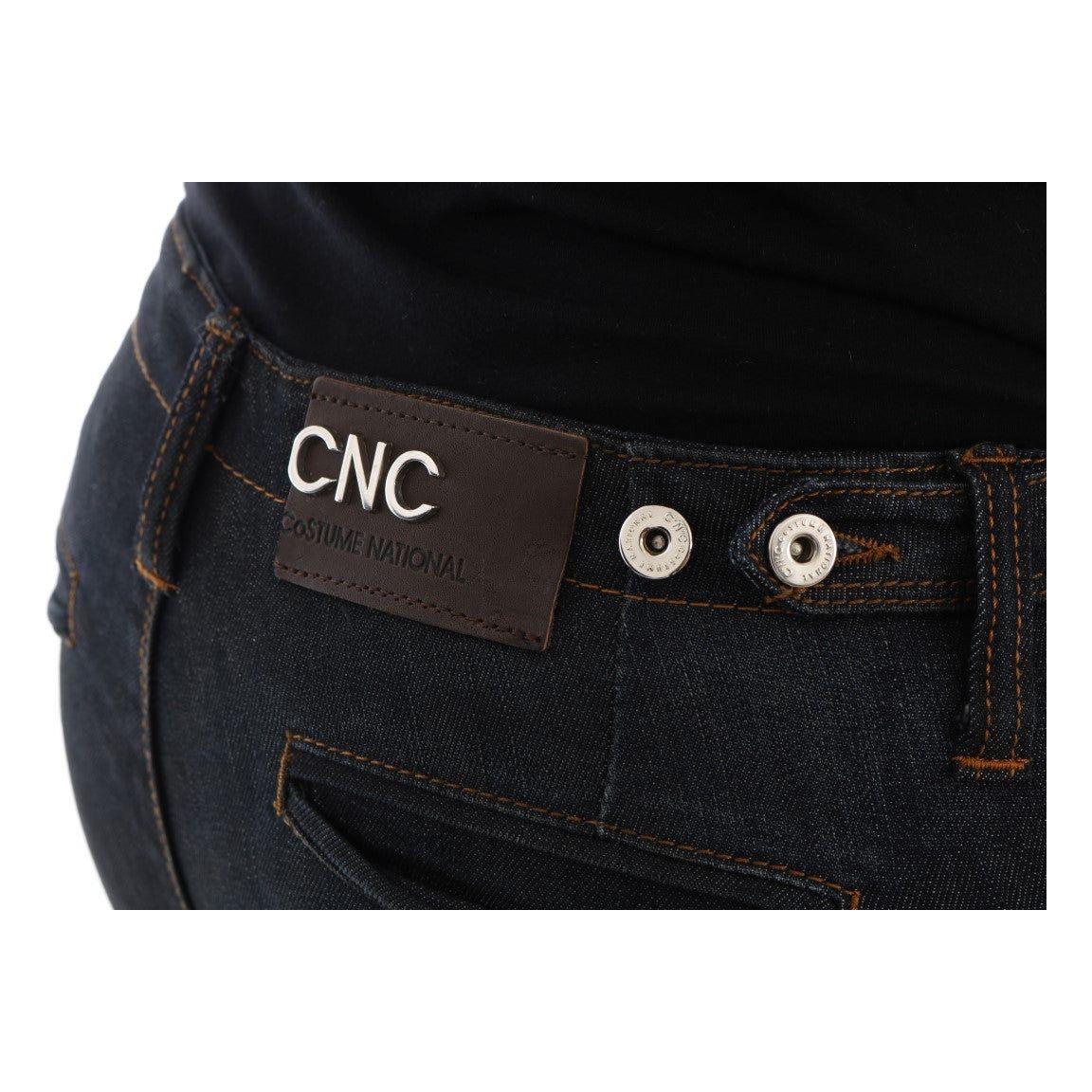 Costume National Svelte Dark Blue Slim Fit Jeans Costume National Black