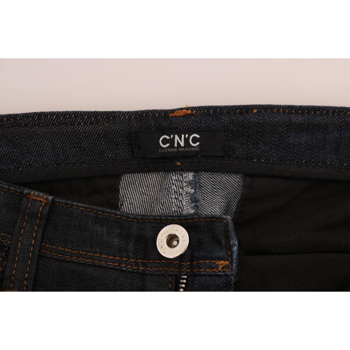 Costume National Svelte Dark Blue Slim Fit Jeans Costume National Light Gray