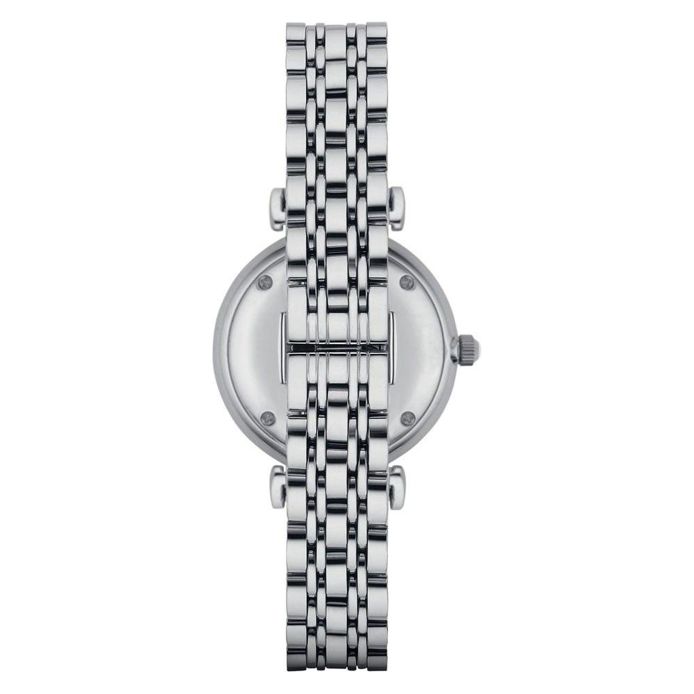 Armani Silver Stainless Steel Watch Armani Light Gray