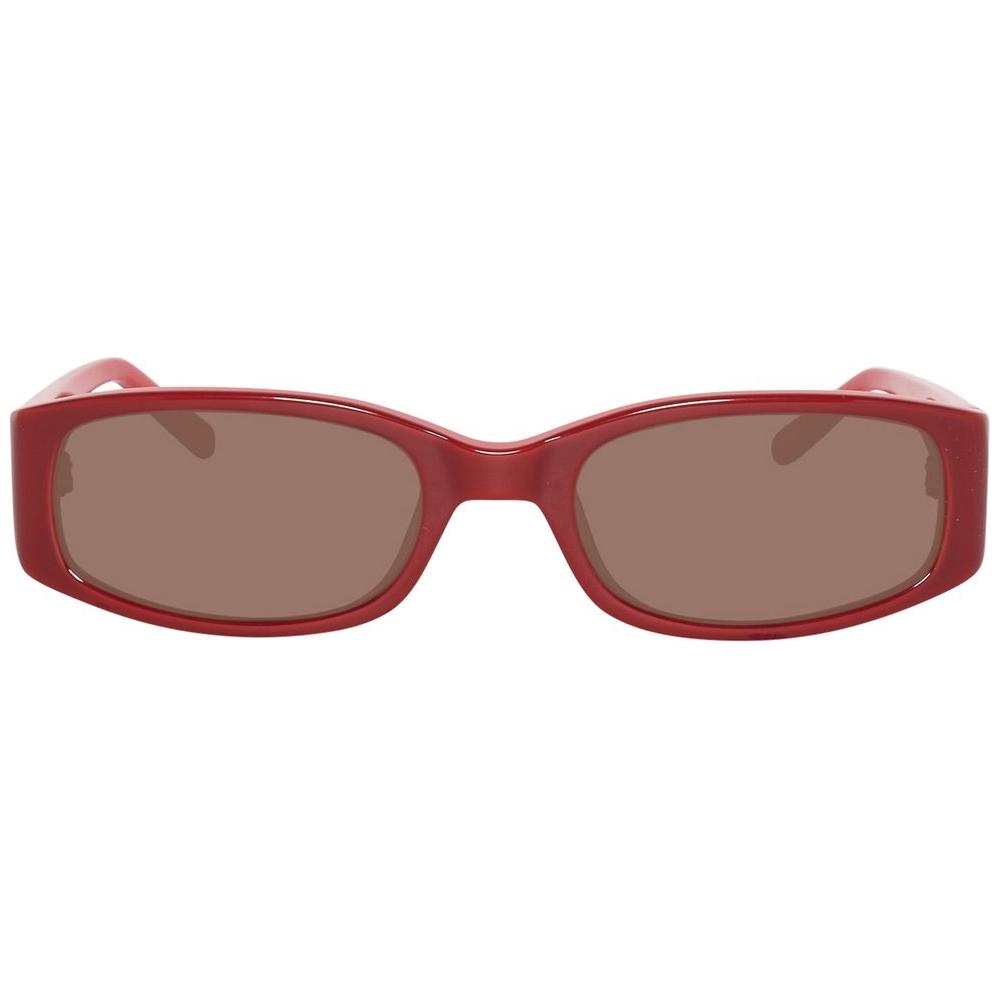 Guess Red Plastic Sunglasses Guess Dim Gray