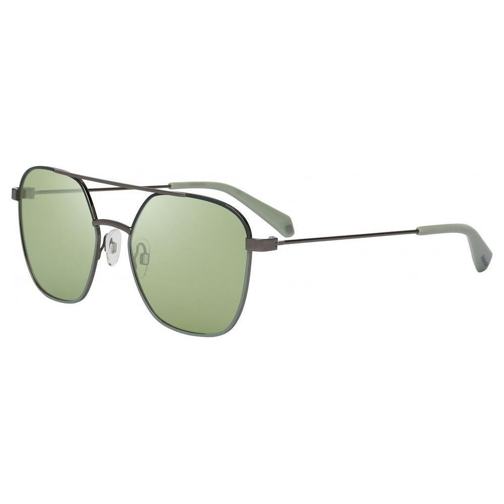 Polaroid Green Metal Sunglasses 1728,67434610848,Green,New with tags,Polaroid,Sunglasses,Unisex,Unisex Sunglasses - Sunglasses Polaroid POPLD6058S1EDUCAC
