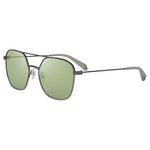 Polaroid Green Metal Sunglasses 1728,67434610848,Green,New with tags,Polaroid,Sunglasses,Unisex,Unisex Sunglasses - Sunglasses Polaroid POPLD6058S1EDUCAC