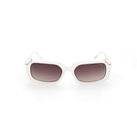 Guess White Injected Sunglasses 1728,67434610848,Guess,New with tags,Sunglasses,Sunglasses for Women - Sunglasses,White,Women Guess GUGU78415925FAC