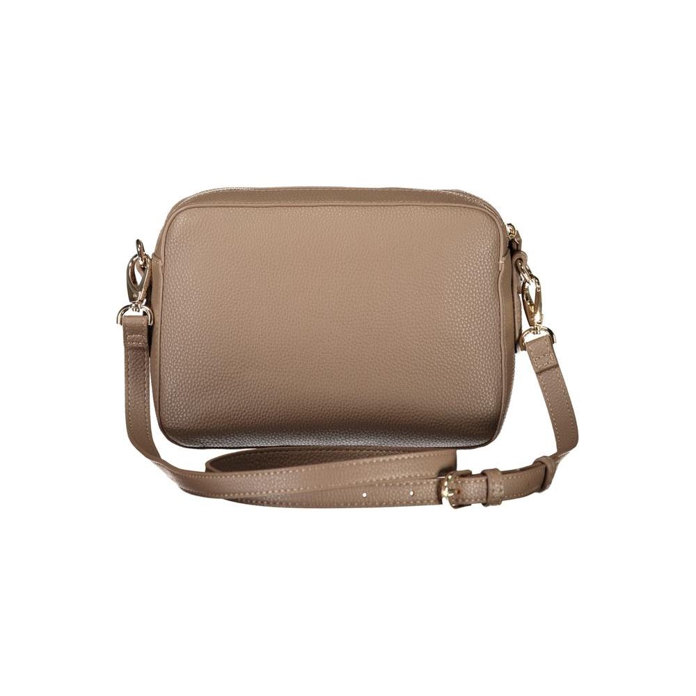 Valentino Bags Brown Polyethylene Handbag Valentino Bags Dim Gray
