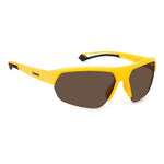 Polaroid Yellow Resin Sunglasses 1728,67434610848,New with tags,Polaroid,Sunglasses,Unisex,Unisex Sunglasses - Sunglasses,Yellow Polaroid POPLD7048S2V7G647AC