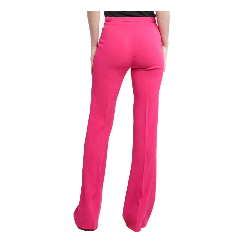PINKO Fuchsia Polyester Jeans & Pant PINKO Violet Red