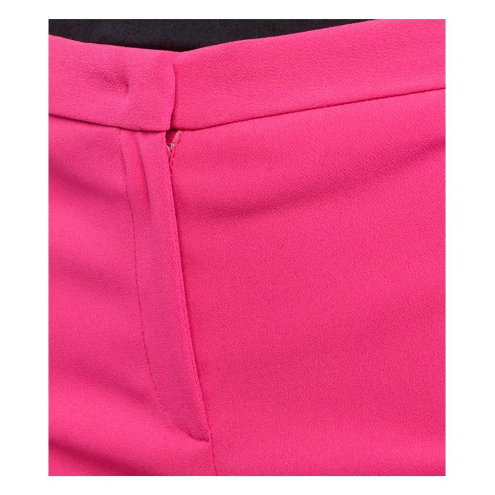 PINKO Fuchsia Polyester Jeans & Pant PINKO Violet Red