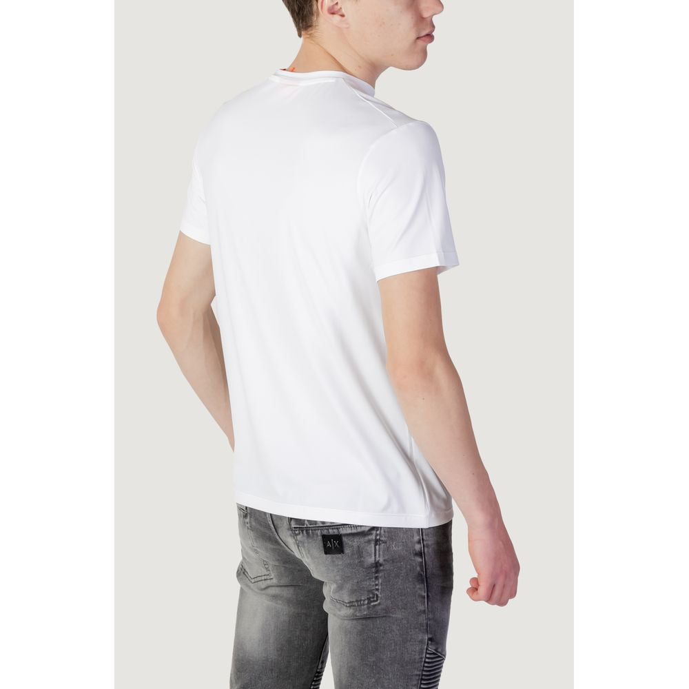 Suns White Polyester T-Shirt Suns Light Gray