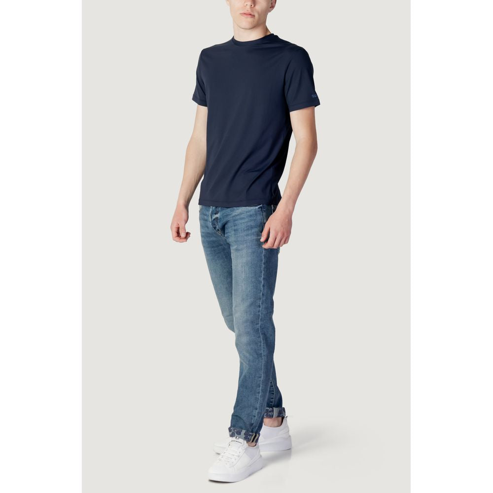 Suns Blue Polyester T-Shirt Suns Light Gray