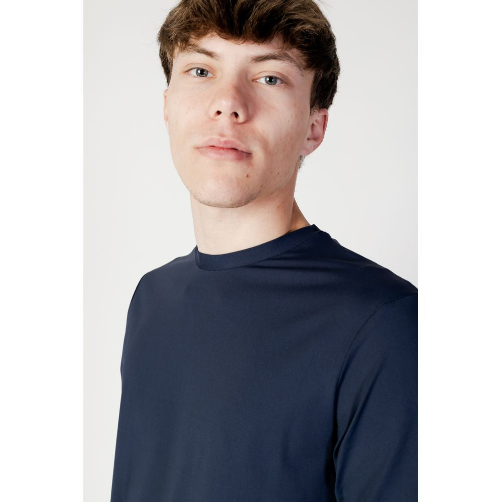 Suns Blue Polyester T-Shirt Suns Light Gray