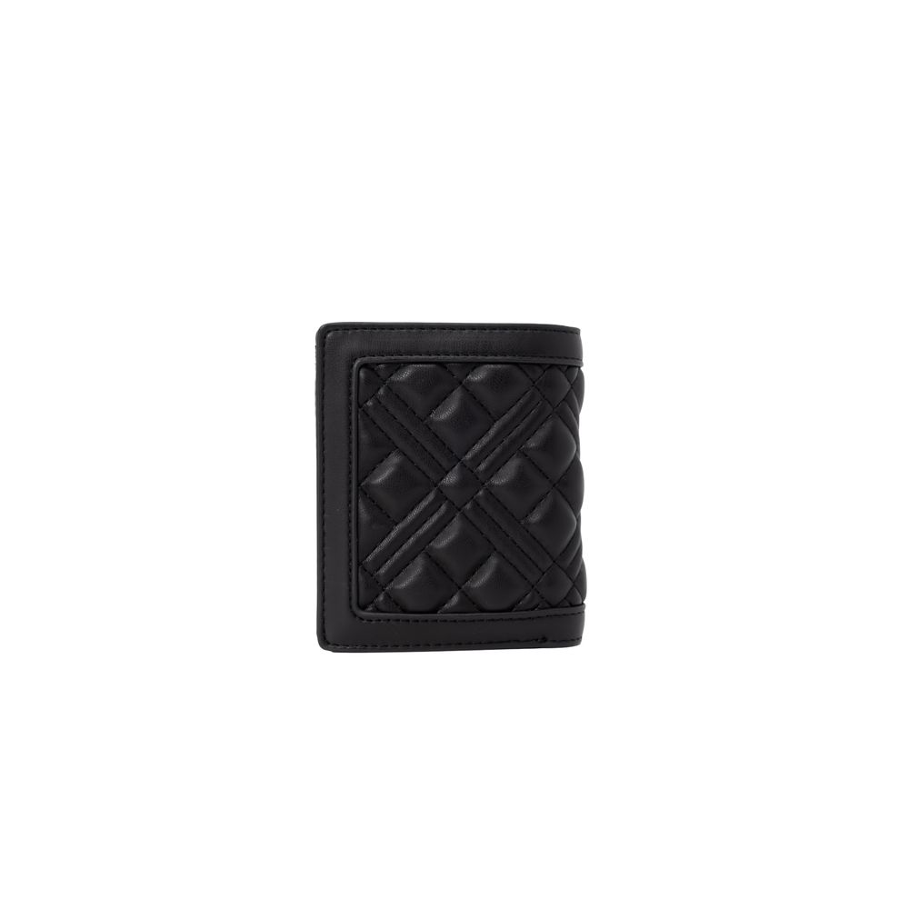 Love Moschino Black Polyethylene Wallet Love Moschino Dark Slate Gray
