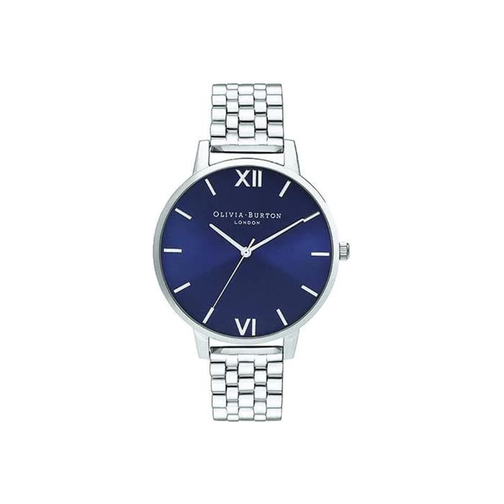 Olivia Burton Silver Steel Watch Olivia Burton Dark Slate Gray