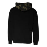 Dolce & Gabbana Black Camouflage Hooded Sweatshirt Sweater